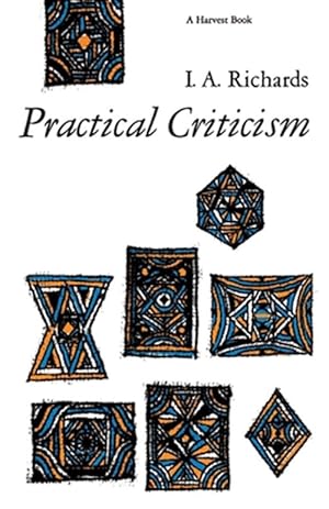 Seller image for Practical Criticism : A Study of Literary Judgement for sale by GreatBookPricesUK