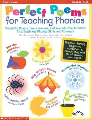 Bild des Verkufers fr Perfect Poems for Teaching Phonics, Grades K-2 : Grades K-2 zum Verkauf von GreatBookPricesUK