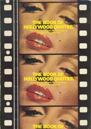Seller image for The Book Of Hollywood Quotes for sale by OMOLI Books & Art