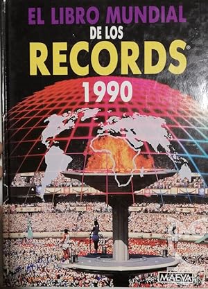 Imagen del vendedor de El libro mundial de los records 1990 a la venta por LIBRERA SOLN