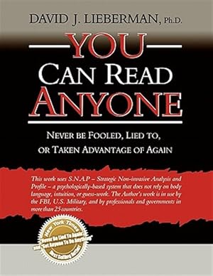 Immagine del venditore per You Can Read Anyone: Never Be Fooled, Lied To, or Taken Advantage of Again venduto da GreatBookPricesUK