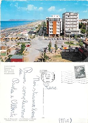 Immagine del venditore per Riccione. Panorama con hotel. Viaggiata 1966 venduto da libreria biblos