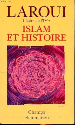 Bild des Verkufers fr Islam et histoire Essai d'pistmologie zum Verkauf von Le-Livre