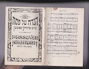 Haggadah shel Pesach mit musik notn PASSOVER HAGADAH with music