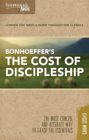 Seller image for Bonhoeffer's Cost of Discipleship for sale by GreatBookPricesUK