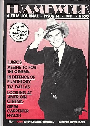 Framework A Film Journal Issue 14 Spring 1981 | Cover - Larry Hagman in Dallas | Inside - George ...