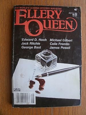 Bild des Verkufers fr Ellery Queen's Mystery Magazine July 15, 1981 zum Verkauf von Scene of the Crime, ABAC, IOBA