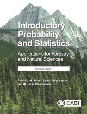 Imagen del vendedor de Introductory Probability and Statistics : Applications for Forestry and Natural Sciences a la venta por GreatBookPricesUK