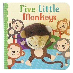 Imagen del vendedor de Five Little Monkeys Finger Puppet Book a la venta por GreatBookPricesUK