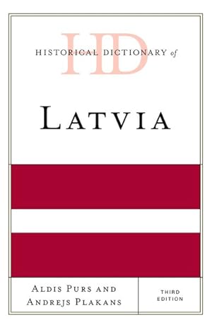 Imagen del vendedor de Historical Dictionary of Latvia a la venta por GreatBookPricesUK