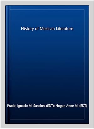 Seller image for History of Mexican Literature for sale by GreatBookPricesUK