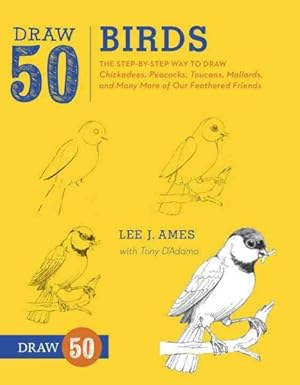 Immagine del venditore per Draw 50 Birds : The Step-by-Step Way to Draw Chickadees, Peacocks, Toucans, Mallards, and Many More of Our Feathered Friends venduto da GreatBookPricesUK