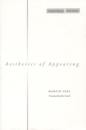 Seller image for Aesthetics Of Appearing for sale by GreatBookPricesUK