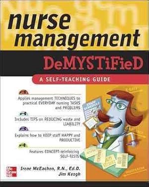 Imagen del vendedor de Nurse Management Demystified a la venta por GreatBookPricesUK