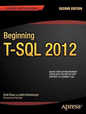 Image du vendeur pour Beginning T-SQL 2012 mis en vente par GreatBookPricesUK