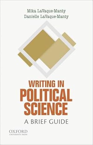 Seller image for Writing in Political Science : A Brief Guide for sale by GreatBookPricesUK