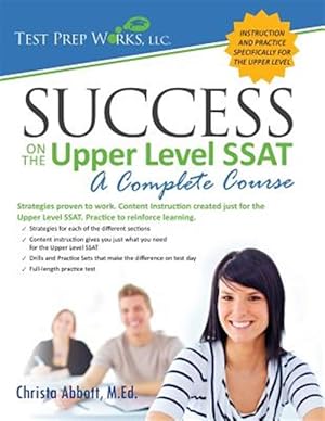 Imagen del vendedor de Success on the Upper Level SSAT a la venta por GreatBookPricesUK