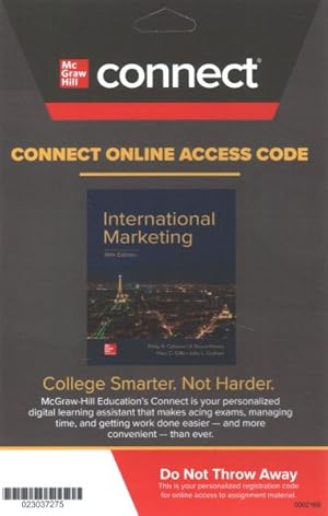 Imagen del vendedor de International Marketing Connect Access Code a la venta por GreatBookPricesUK