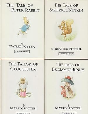 Seller image for The Peter Rabbit Books (23 Bnde) The Tale of. 1. Peter Rabbit. 2. Squirrel Nutkin. 3. The Tailer of Glouchester. 4. Benjamin Bunny. 5. Two Bad Mice. 6. Mrs. Tiggy-Winkle. 7. Mr. Jeremy Fisher. 8. Tom Kitten. 9. Jemima Puddle-Duck. 10. The Flopsy Bunnies. 11. Mrs. Tittlemouse. 12. Timmy Tiptoes. 13. Johnny Town-Mouse. 14. Mr. Tod. 15. Pigling Bland. 16. Samuel Whiskers. 17. The Pie and the Patty Pan. 18. Ginger and Pickles. 19. Little Pig Robinson. 20. The Story of a Fierce Bad Rabbit. 21. The Story of Miss Moppet. 22. Appley Dapply's Nursery Rhymes. 23. Cecil Parsley's Nursery Rhymes. for sale by Bcher bei den 7 Bergen