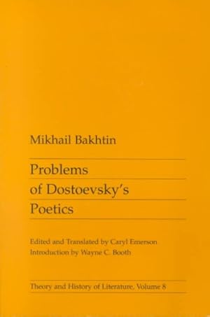 Imagen del vendedor de Problems of Dostoevsky's Poetics a la venta por GreatBookPricesUK