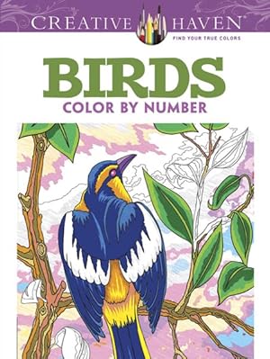 Seller image for Birds Color by Number Coloring Book for sale by GreatBookPricesUK