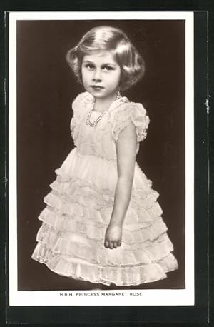 Postcard H. R. H. Princess Margaret Rose als niedliches Mädchen