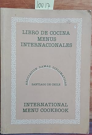 Libro de cocina menus internacionales = International menu cookbook