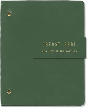 Bild des Verkufers fr Colonel Redl [Oberst Redl: The Spy of the Century] (Original film treatment for the 1985 film) zum Verkauf von Royal Books, Inc., ABAA