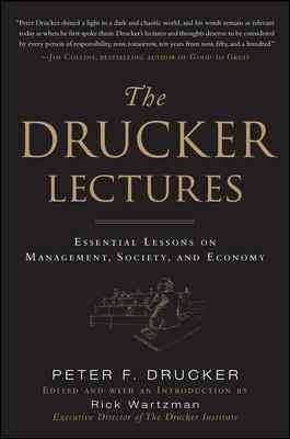 Bild des Verkufers fr Drucker Lectures : Essential Lessons on Management, Society, and Economy zum Verkauf von GreatBookPricesUK