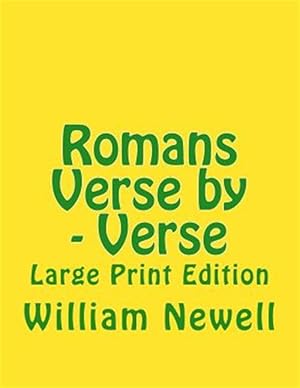 Image du vendeur pour Romans Verse by - Verse mis en vente par GreatBookPricesUK