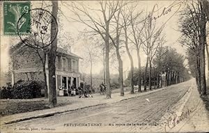 Ansichtskarte / Postkarte Chatenay Hauts-de-Seine, Au repos de la butte rouge