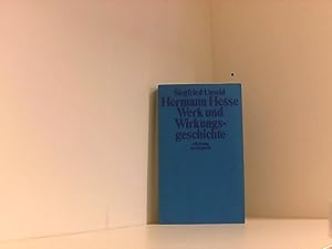 Imagen del vendedor de Hermann Hesse. Werk und Wirkungsgeschichte. Werk- und Wirkungsgeschichte a la venta por Book Broker