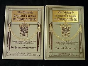 Die Kämpfe der deutschen Truppen in Südwestafrika. 1. und 2. Band.