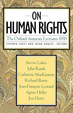 Immagine del venditore per On Human Rights : The Oxford Amnesty Lectures 1993 venduto da GreatBookPricesUK