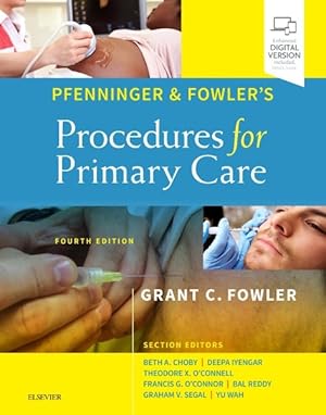 Image du vendeur pour Pfenninger & Fowler's Procedures for Primary Care mis en vente par GreatBookPricesUK
