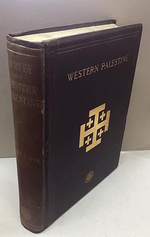 THE SURVEY OF WESTERN PALESTINE. ARABIC AND ENGLISH NAME LIST COLLECTED DURING THE SURVEY BY LIEU...