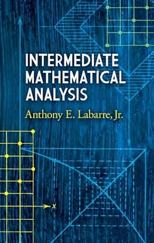 Seller image for Intermediate Mathematical Analysis for sale by GreatBookPricesUK