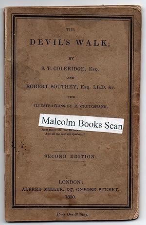 Bild des Verkufers fr The Devil's Walk: A Poem. Edited with a Biographical Memoir and Notes, by H.W. Montagu zum Verkauf von Malcolm Books