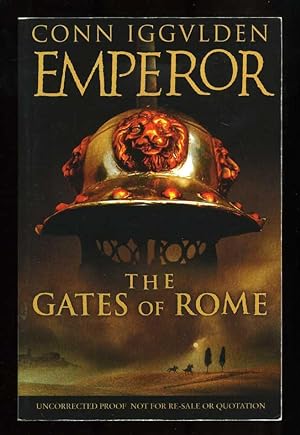 Imagen del vendedor de Emperor: The Gates of Rome; SIGNED PROOF a la venta por Blaeberry Books