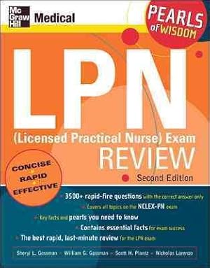 Image du vendeur pour Lpn Licensed Practical Nurse Exam Review mis en vente par GreatBookPricesUK
