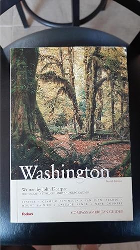 Imagen del vendedor de Compass American Guides: Washington, 4th Edition (Full-color Travel Guide) a la venta por Darby Jones