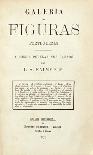 GALERIA DE FIGURAS PORTUGUEZAS. A POESIA POPULAR NOS CAMPOS.