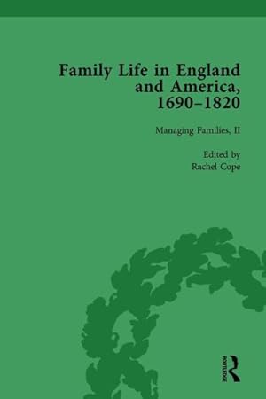 Imagen del vendedor de Family Life in England and America, 1690 "1820 a la venta por GreatBookPricesUK