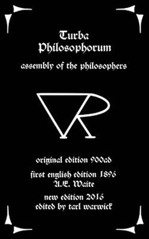 Bild des Verkufers fr Turba Philosophorum : Assembly of the Philosophers zum Verkauf von GreatBookPricesUK