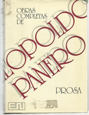 Bild des Verkufers fr Obras completas de Leopoldo Panero, Tomo II. Prosa zum Verkauf von Libreria Sanchez