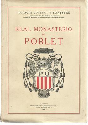 Imagen del vendedor de Real Monasterio de Poblet. Ejemplar en papel de hilo numerado y rubricado por el autor. a la venta por Libreria Sanchez