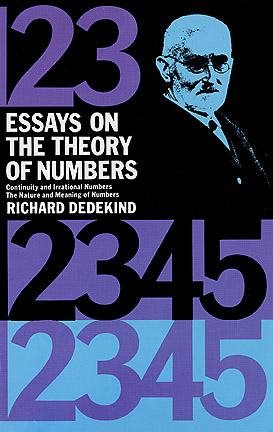 Imagen del vendedor de Essays on the Theory of Numbers a la venta por GreatBookPricesUK