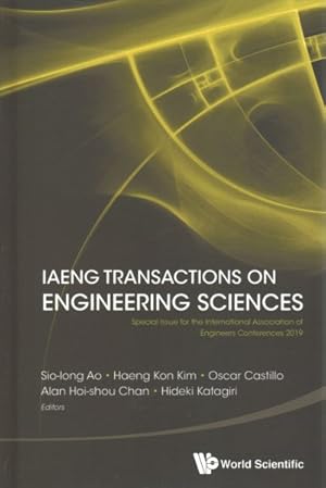 Immagine del venditore per Iaeng Transactions on Engineering Sciences : Special Issue for the International Association of Engineers Conferences 2019 venduto da GreatBookPricesUK