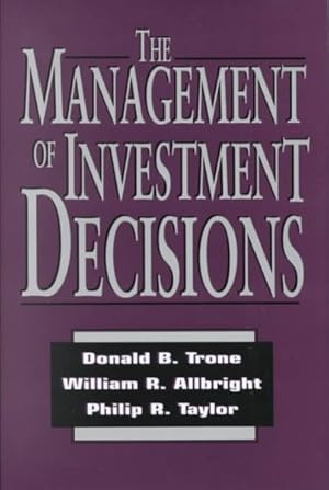 Seller image for Management of Investment Decisions for sale by GreatBookPricesUK