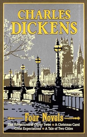 Seller image for Charles Dickens : Four Novels: The Adventures of Oliver Twist / A Christmas Carol / A Tale of Two Cities / Great Expectations for sale by GreatBookPricesUK